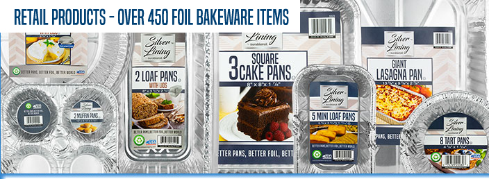 9x13 Foil Baking Pans, Durable Packaging 4700-35