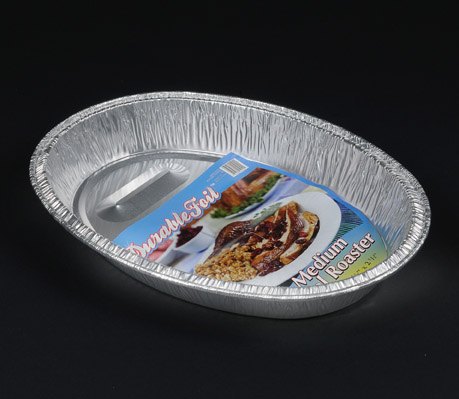 Durable Packaging 41110 Foil Roast / Casserole Pan - 5/Pack