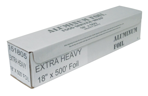 Durable Packaging Heavy-Duty Aluminum Foil Roll, 24 x 1,000 ft (92410)
